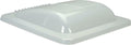 White Plastic MaxxAir RV Roof Vent - Three Quarter Angle | United RV Parts