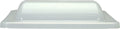 White Plastic MaxxAir RV Roof Vent - Side Profile | United RV Parts