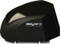 Black MaxxAir II Vent Cover 00-933082 - Front View | United RV Parts