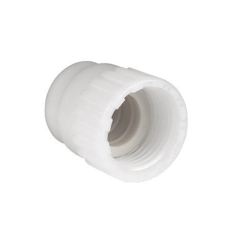 White Plastic Flair-It 1/2" Cap 06860 - Rear 3/4 View Interior | United RV Parts