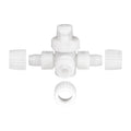 White PEX 3-Way Bypass Valve - Assembly Diagram Layout | United RV Parts