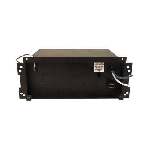 Black Steel Parallax 5465 Deck Mount Converter - Rear Panel with TempAssure Wiring | United RV Parts