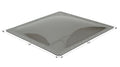 Smoke Icon RV Skylight Dome SL3030S with 34x34 Inch Dimensions Shown - Angled View | United RV Parts
