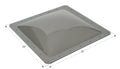 Smoke Icon SL2222S RV Skylight Dome with 26x26 Dimensions - Angled View | United RV Parts