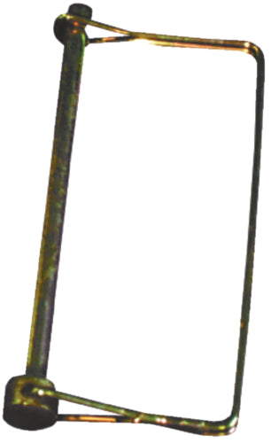 JR Products | Safety Lock Pin | 5/16" Diameter | 2-9/16" Usable Length | 01244