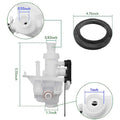 Thetford 31705 Toilet Valve Dimensions Diagram with Rubber Seal Specifications | United RV Parts