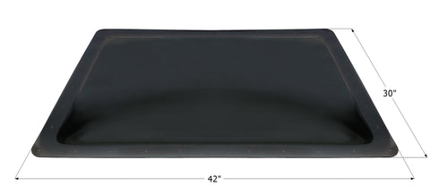 Icon Direct | Dark Smoke Skylight 26 x 38 | 14509 | 4 Inch Bubble | SL2638DS