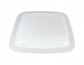 White Polycarbonate RV Skylight Dome 19x21 - Top Angle View | United RV Parts