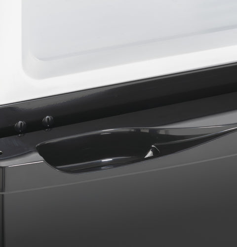 Black GE RV Refrigerator Door Handle Detail - Close-up View | United RV Parts