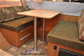 RV Dinette Table with Flush Mount Base - Installed View | United RV Parts