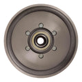 Lippert 12" Brake Drum Hub 6000-lb Axle showing machined brake surface and grease seal - Drum Face View | United RV Parts