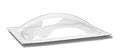 Clear Acrylic RV Skylight Square 22x22 Dome - Angled View | United RV Parts