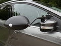 Black Milenco Aero3 Towing Mirror - Close-up Mounting Detail | United RV Parts