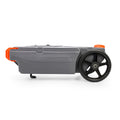 Grey Camco Rhino 21-Gallon Portable Waste Tank - Side Profile View | United RV Parts