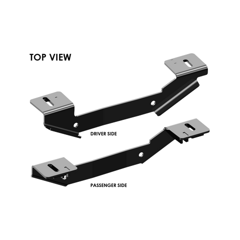 PullRite | Kit de montaje personalizado serie ISR | 2724 | GM 2500, 3500 (2011-2017)
