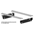 PullRite 2738 ISR Series Mounting Kit with Black Brackets and Silver Base Rails - Full Kit View | United RV Parts