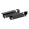 Black Steel ISR Series Custom Mounting Brackets Pair - Angled View | United RV Parts