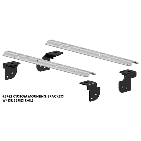 PullRite 2762 ISR Series Custom Mounting Kit with Rails and Brackets - Full Kit View | United RV Parts