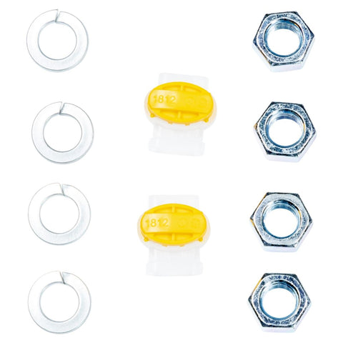Brake Assembly Hardware Kit - Washers and Nuts Flat Lay | United RV Parts