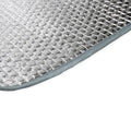 Silver Reflective Window Cover Material - Detailed Corner Edge | United RV Parts