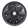 Black Steel Lippert 9 Inch Foot Pad - Top View | United RV Parts
