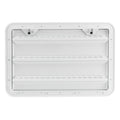 White Dometic Refrigerator Side Vent 3316941.010 - Interior View | United RV Parts