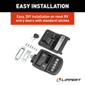 Lippert RV Door Lock Installation Kit - Complete Hardware | United RV Parts