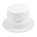 Polar White UV-Stabilized Plastic RV Plumbing Vent Cap 40032 - Angled View | United RV Parts