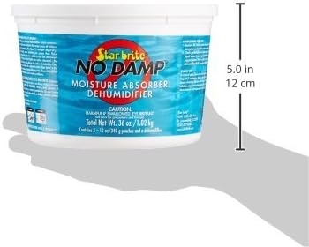 Star Brite No Damp 85401 Moisture Absorber Bucket Hand Scale Reference 5 Inches Tall | United RV Parts