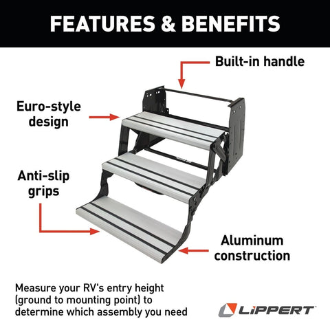 RV Step Features and Benefits - Product Diagram | United RV Parts