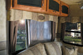 Silver Reflective Window Cover Installed in RV - Living Area View | United RV Parts
