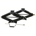 Black Steel Ultra-Fab 48-979002 Scissor Jacks 6500 lb Capacity - Side View | United RV Parts