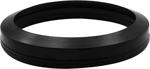 Black Rubber RV Toilet Seal - Side Profile | United RV Parts
