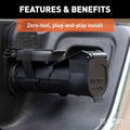 Curt Echo 51180 7-Way Connector - Vehicle Installation View | United RV Parts
