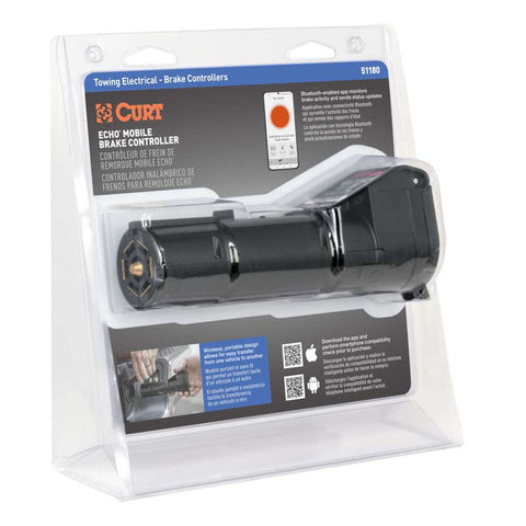 Curt Echo Bluetooth Brake Controller 51180 - Retail Package | United RV Parts