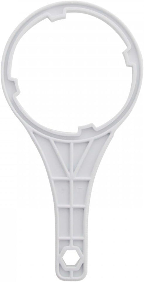 White Plastic Watts WR-100 Water Filter Housing Wrench - Front View | United RV Parts