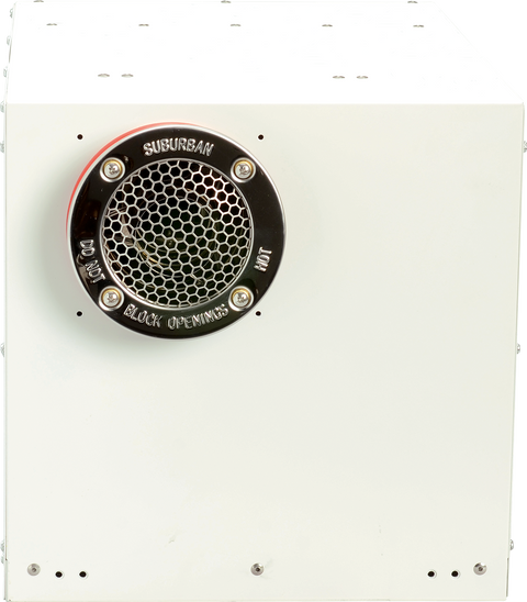 Suburban 5280A Water Heater Front Panel Vent Detail Close-Up | United RV Parts