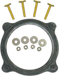 Dometic Floor Flange Seal Kit Components with Bolts and Washers - Exploded View | United RV Parts