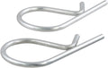 Curt 17201 Galvanized Steel R-Clip Retaining Pins for Trailer Sway Control Ball - Close-Up Detail | United RV Parts