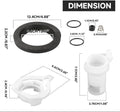 Thetford 42049 Water Valve Module Dimensions Diagram - Technical Specs | United RV Parts