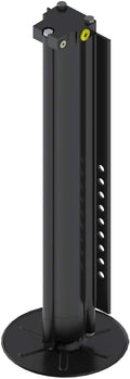 Black Aluminum Landing Gear - Side Profile View | United RV Parts