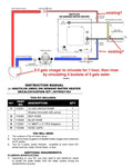 Suburban IW60 Decalcification Kit 521163 Installation Diagram - Manual View | United RV Parts