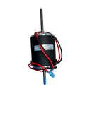 Black Suburban Furnace Motor 521230 with Red Wires - Side View | United RV Parts
