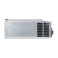Dometic DFSDH20121 Small RV Furnace Silver Metal Housing with Vent Grille - Side Profile | United RV Parts