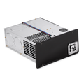 Silver Dometic DFMDH30111 30000 BTU RV LP Gas Furnace - Front Angle View | United RV Parts