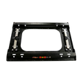 Black Steel Demco 6175 Fifth Wheel Prep Bracket - Top-Down View showing 25K Rating Label | United RV Parts
