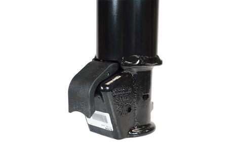 Black Demco EZ-Latch Gooseneck Coupler Detail - Close Up View | United RV Parts