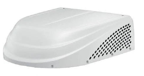 White Dometic Duo-Therm HP RV Air Conditioner Replacement Shroud - Side Profile View | United RV Parts