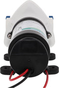 FloJet RV Water Pump R3526144D - End View Showing Mounting Base | United RV Parts