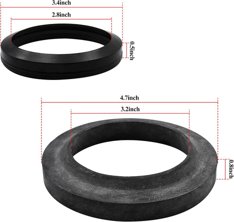 Thetford 31708 Blade Seal Dimensions - Size Comparison | United RV Parts